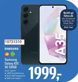 Føtex Samsung Galaxy A35 5G 128GB tilbud