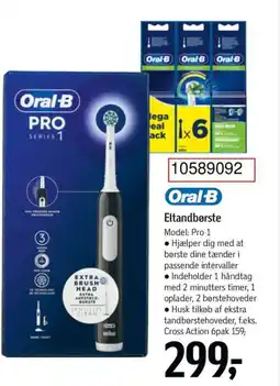 Føtex Oral-B Eltandbørste tilbud