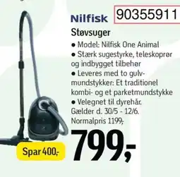 Føtex Nilfisk Støvsuger tilbud