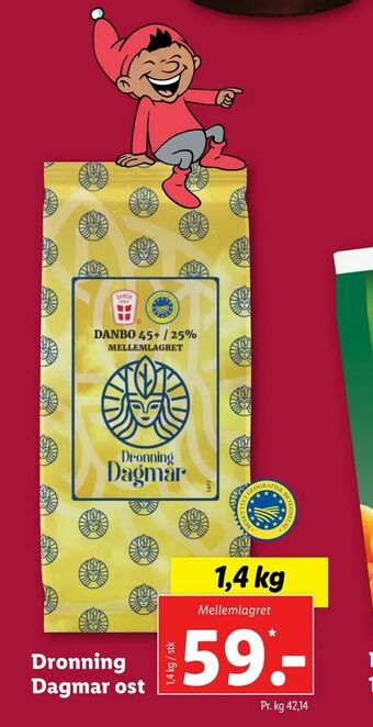 Let-Køb Dronning Dagmar ost tilbud