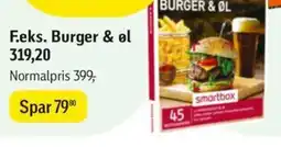 Føtex F.eks. Burger & ol tilbud