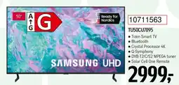 Føtex SAMSUNG UHD Solar Cell One Remote TU50CU7095 tilbud
