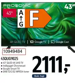 Føtex PROSONIC 43QUG9025 tilbud