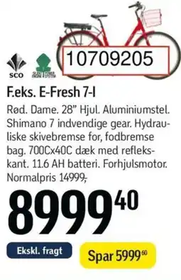 Føtex F.eks. E-Fresh 7-1 tilbud