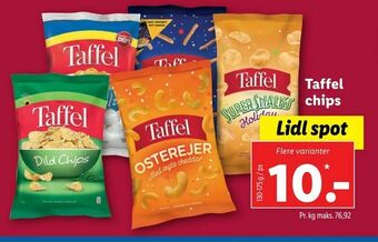 Let-Køb Taffel chips tilbud