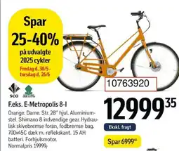 Føtex F.eks. E-Metropolis 8-1 tilbud