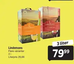 Fakta Tyskland LINDEMANS tilbud