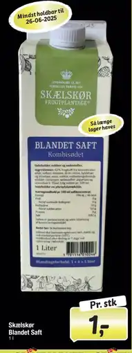Fakta Tyskland Skælskør Blandet Saft 11 tilbud