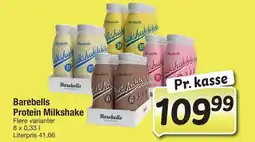 Fakta Tyskland Barebells Protein Milkshake tilbud