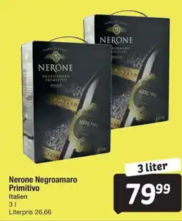 Fakta Tyskland Nerone Negroamaro Primitivo tilbud