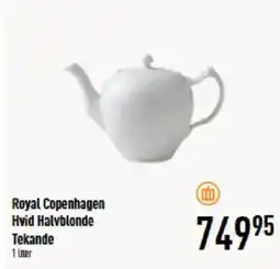 Imerco Royal Copenhagen Hvid Halvblonde Tekande 1 Uter tilbud