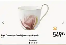 Imerco Royal Copenhagen Flora Højhankskop - Magnolia 33 d tilbud