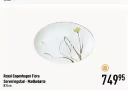 Imerco Royal Copenhagen Flora Serveringsfad - Mælkebøtte tilbud