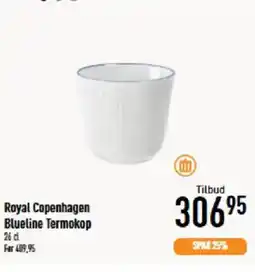 Imerco Royal Copenhagen Blueline Termokop 26cl tilbud