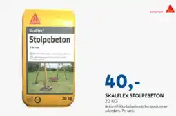 Davidsen SKALFLEX STOLPEBETON tilbud