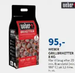 Davidsen WEBER GRILLBRIKETTER tilbud