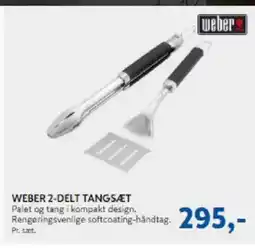 Davidsen WEBER 2-DELT TANGSÆT Palet og tang i kompakt design. tilbud