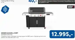 Davidsen WEBER GASGRILL Q2800N tilbud