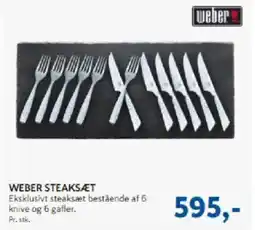Davidsen WEBER STEAKSÆT tilbud