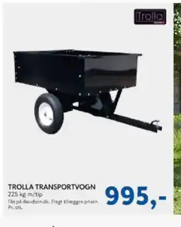 Davidsen TROLLA TRANSPORTVOGN tilbud
