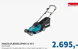 Davidsen MAKITA PLÆNEKLIPPER 2 X 18 V tilbud