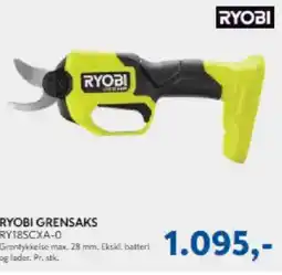 Davidsen RYOBI GRENSAKS RY185CXA-0 tilbud