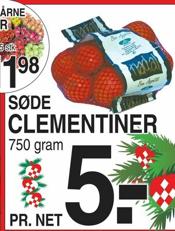 ABC Lavpris Søde clementiner tilbud