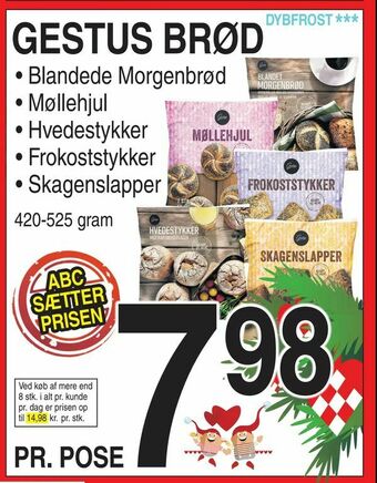 ABC Lavpris Gestus brød tilbud