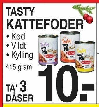 ABC Lavpris TASTY Kattefoder tilbud