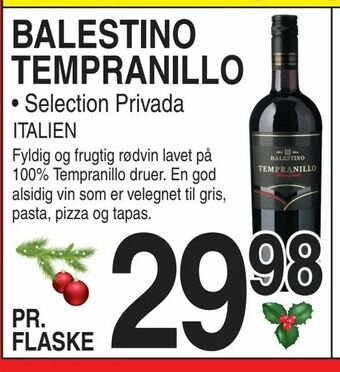 Balestino tempranillo