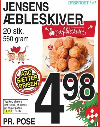 ABC Lavpris Jensens æbleskiver tilbud