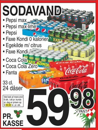 ABC Lavpris Sodavand tilbud