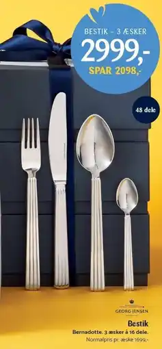 Kop & Kande Bestik - 3 æsker tilbud