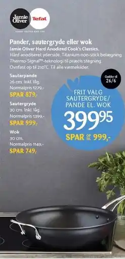 Kop & Kande Sautergryde/pande el. wok tilbud