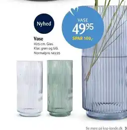 Kop & Kande Vase tilbud