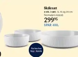 Kop & Kande Skålesæt tilbud