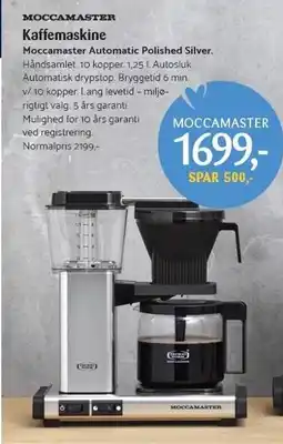 Kop & Kande Kaffemaskine tilbud
