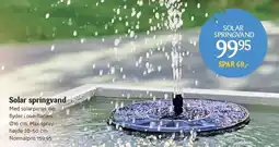 Kop & Kande Solar springvand tilbud