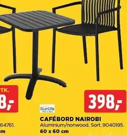 jem & fix CAFÉBORD NAIROBI tilbud