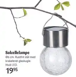 Kop & Kande Solcellelampe tilbud
