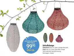 Kop & Kande Solcellelampe tilbud