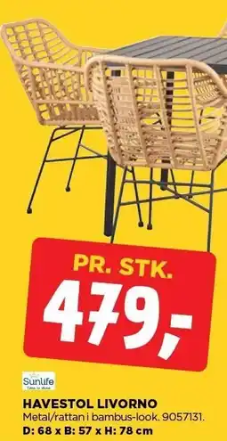 jem & fix HAVESTOL LIVORNO tilbud