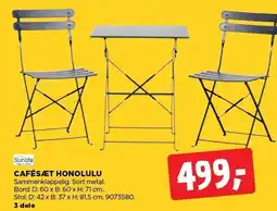 jem & fix CAFÉSÆT HONOLULU tilbud
