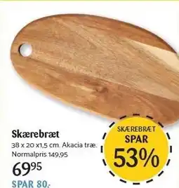 Kop & Kande Skærebræt tilbud