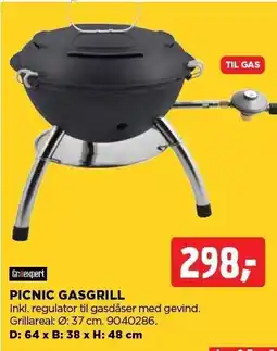 jem & fix PICNIC GASGRILL tilbud