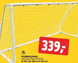 jem & fix FODBOLDMÅL tilbud