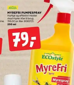 jem & fix MYREFRI PUMPESPRAY tilbud
