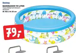 jem & fix BESTWAY BADEBASSIN 110 LITER tilbud
