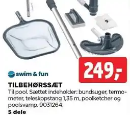 SWIM & FUN TILBEHØRSSÆT