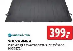 jem & fix SWIM & FUN SOLVARMER tilbud